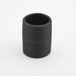 1" Black Close Taper Nipple EN10241 Mild Steel Tube/Pipe Fitting