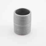 1 1/4" Galvanised Close Taper Nipple EN10241 Mild Steel Tube/Pipe Fitting