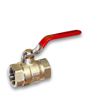 1/4Inch Ball Valve - Red Lever