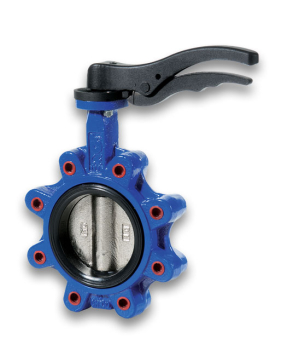 2 1/2Inch Lugged & Tapped Butterfly Valve - EPDM Liner/Stainless Steel Disc
