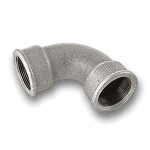 1/2" Galvanised FxF Short Bend Tube/Pipe Fitting EN10242 (fig.2A)