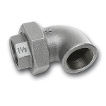 1/2" Galvanised FxF 90° Union Elbow Tube/Pipe Fitting EN10242 (fig.96)