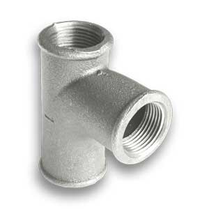 2Inch Galvanised Pitcher Tee Tube/Pipe Fitting EN10242 (fig.131)