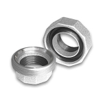 1/2" Galvanised Spherical/Taper Seat Iron/Iron Union Tube/Pipe Fitting EN10242 (fig.343)