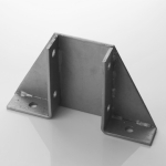 Delta floor plate for double channel