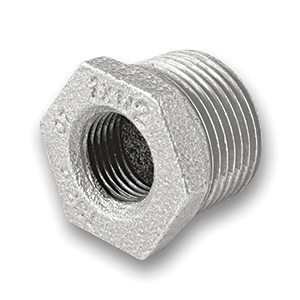 Galvanised Reducing Bush Malleable Pipe Fitting