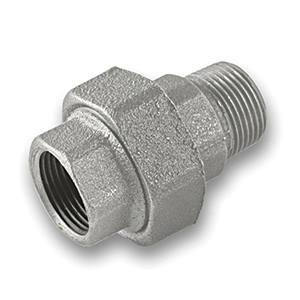 Galvanised MxF Union Malleable Pipe Fitting
