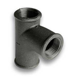 Black Pitcher Tee Malleable Pipe Fitting