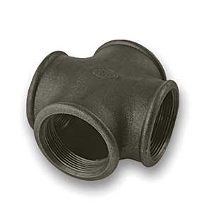 Black Cross Malleable Pipe Fitting