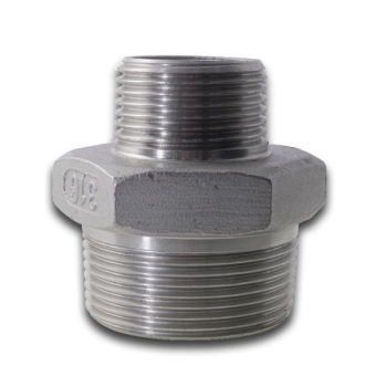 BSPT Reducing Nipple 150lb 316 Stainless Steel