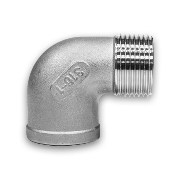 BSPT/BSPP 90° MxF Elbow 150lb 316 Stainless Steel