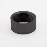 1 1/2" Black Half Socket EN10241 Mild Steel Tube/Pipe Fitting