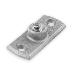 M8 Galvanised Backplate