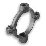 1 1/4" Black Double Munsen Ring Clip (42.4mm Pipe OD)