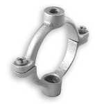 1 1/2" Galvanised Double Munsen Ring Clip (48.3mm Pipe OD)