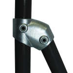 1" (G25) C29 Adjustable Short Tee Tube/Pipe Clamp