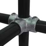 3/4" (G20) C23 Side Outlet Tee Tube/Pipe Clamp