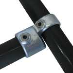 3/4" (G20) C25 Short Tee Swivel Tube/Pipe Clamp