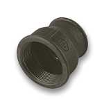 1 1/4" x 1/2" Black Reducing Socket