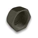 1 1/4" Black Cap