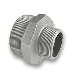 1 1/2" x 3/4" Galvanised Reducing Hexagon Nipple 1 1/2" x 3/4" Galvanised Reducing Hexagon Nipple