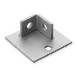 Base plate with double fix