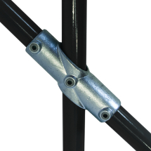 1inch (G25) C28 Adjustable 2 Socket Cross Tube/Pipe Clamp