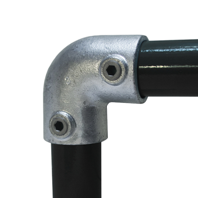 3/4Inch (G20) C02 90&deg; Elbow Tube/Pipe Clamp