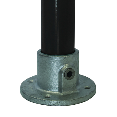1Inch (G25) C11 Wall/Base Flange Tube/Pipe Clamp