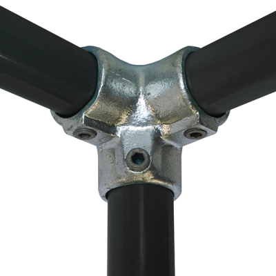 1Inch (G25) C20 3 Way Elbow Tube/Pipe Clamp