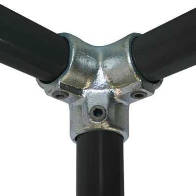 3/4Inch (G20) C20 3 Way Elbow Tube/Pipe Clamp