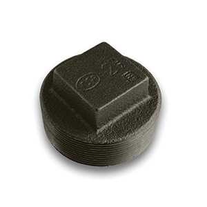 2 1/2Inch Black Square Head Plug