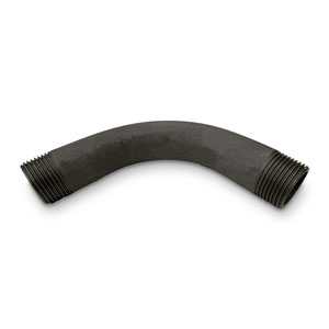 Mild Steel Black Screwed Bend EN10241