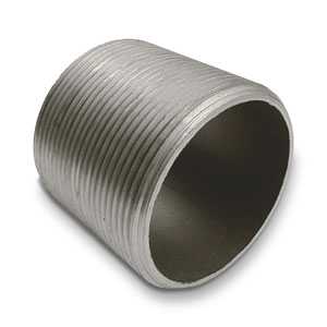 Mild Steel Galvanised Running Nipple EN10241