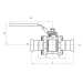 316L Stainless Steel 3 Piece Ball Valve